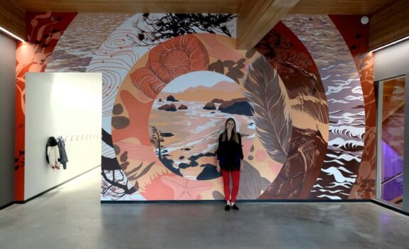 PAE Living Building Mural with Jessilyn Brinkerhoff