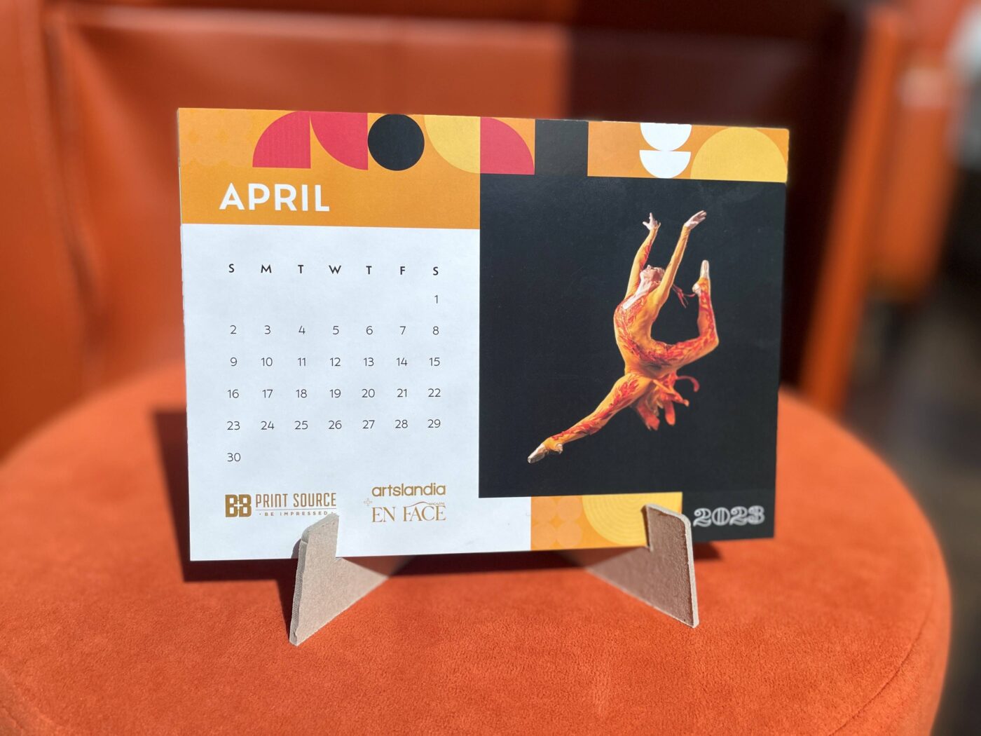 Oregon Ballet Theatre April Calendar