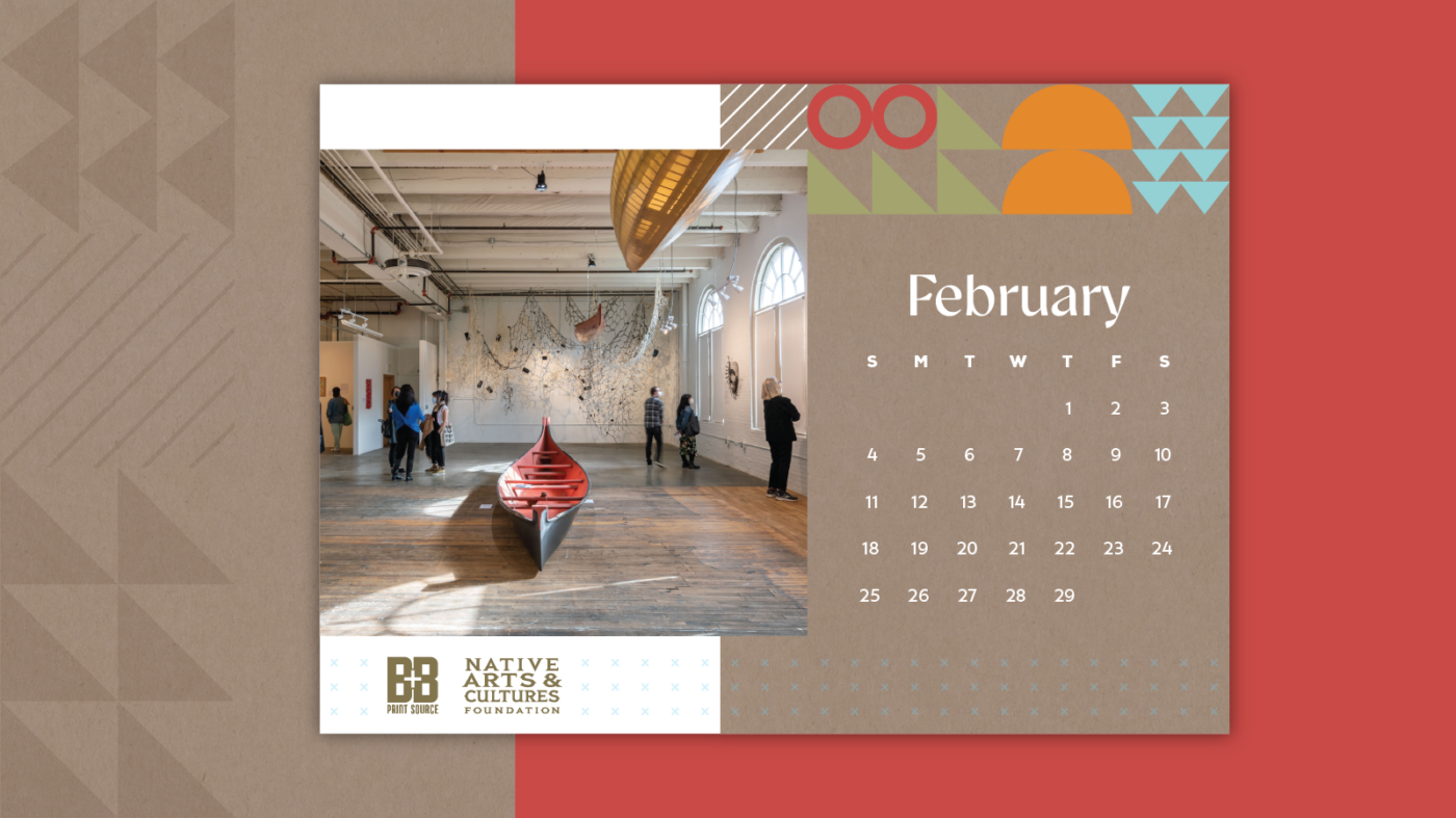 February Calendar Where the Waters Come Together