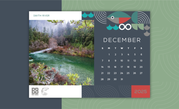 SMITH RIVER, CA - DECEMBER 2025 CALENDAR
