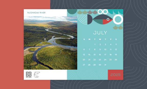 NUSHAGAK RIVER July Calendar