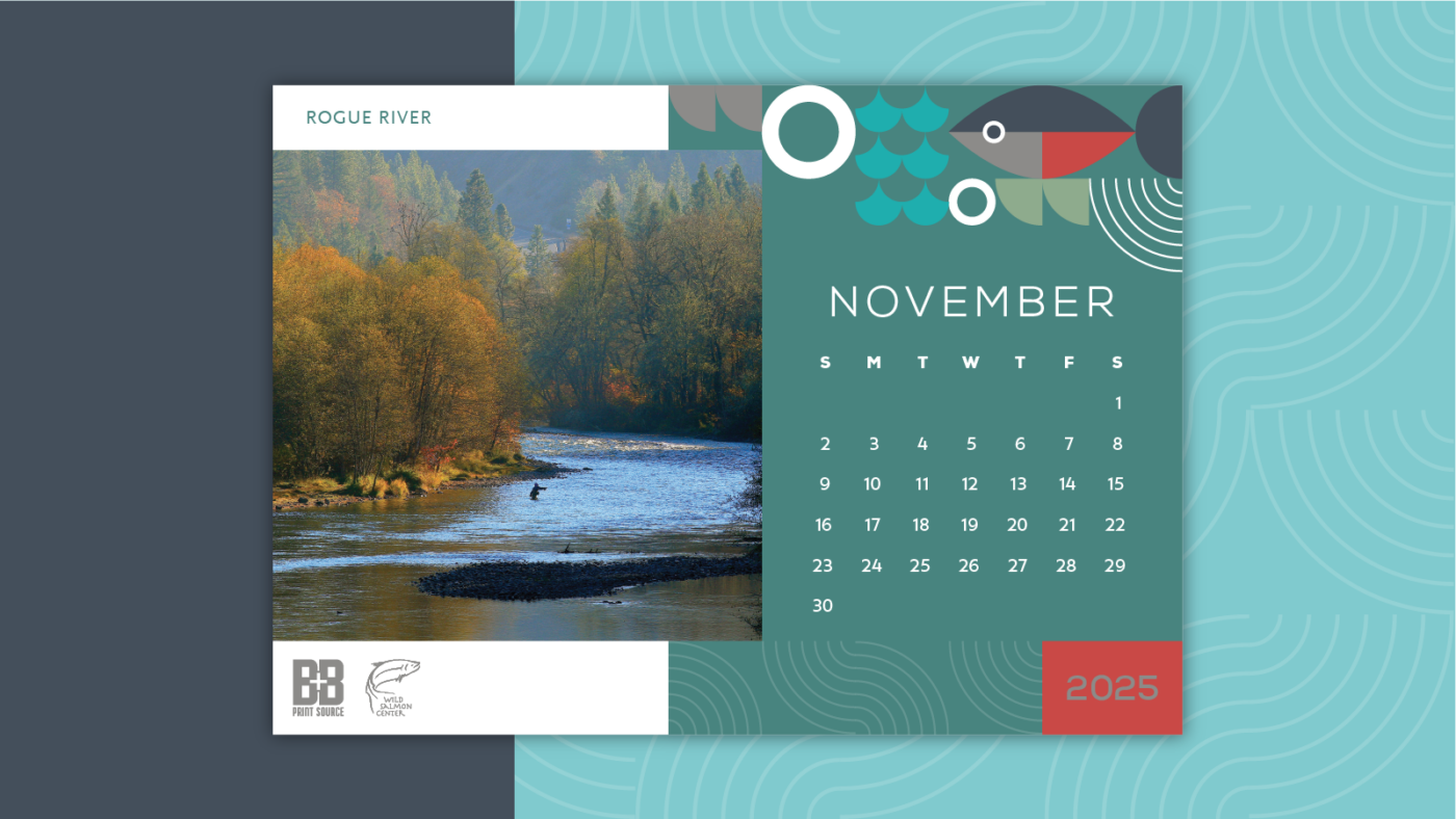ROGUE RIVER, OR - NOVEMBER 2025 CALENDAR