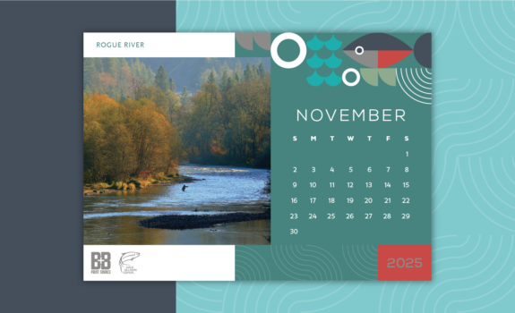 ROGUE RIVER, OR - NOVEMBER 2025 CALENDAR