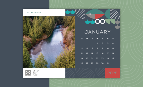 January Salmon Calendar